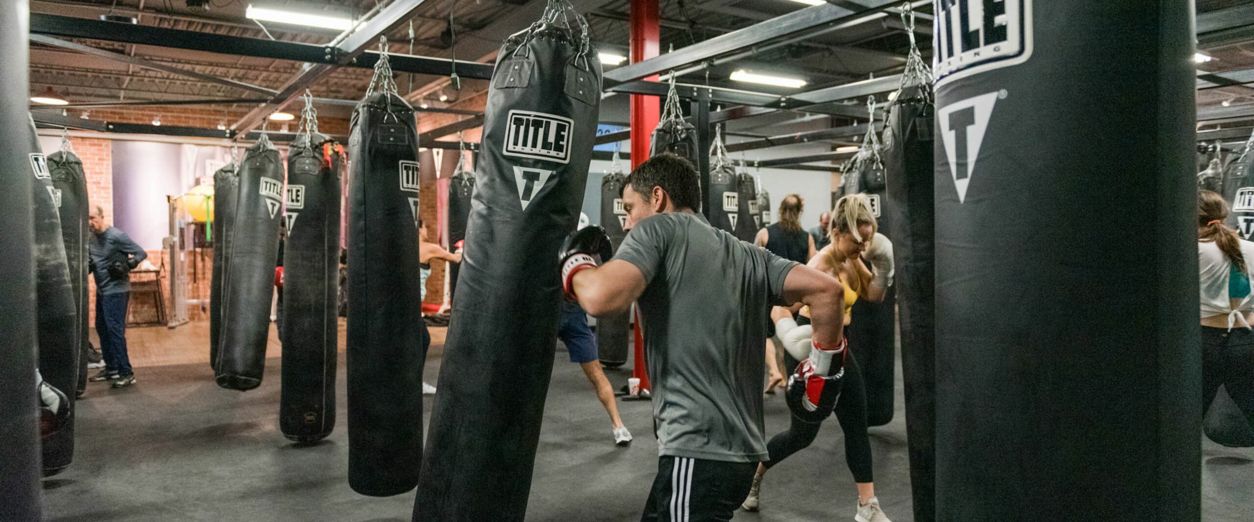 group fitness title boxing club boxing workout kickboxing