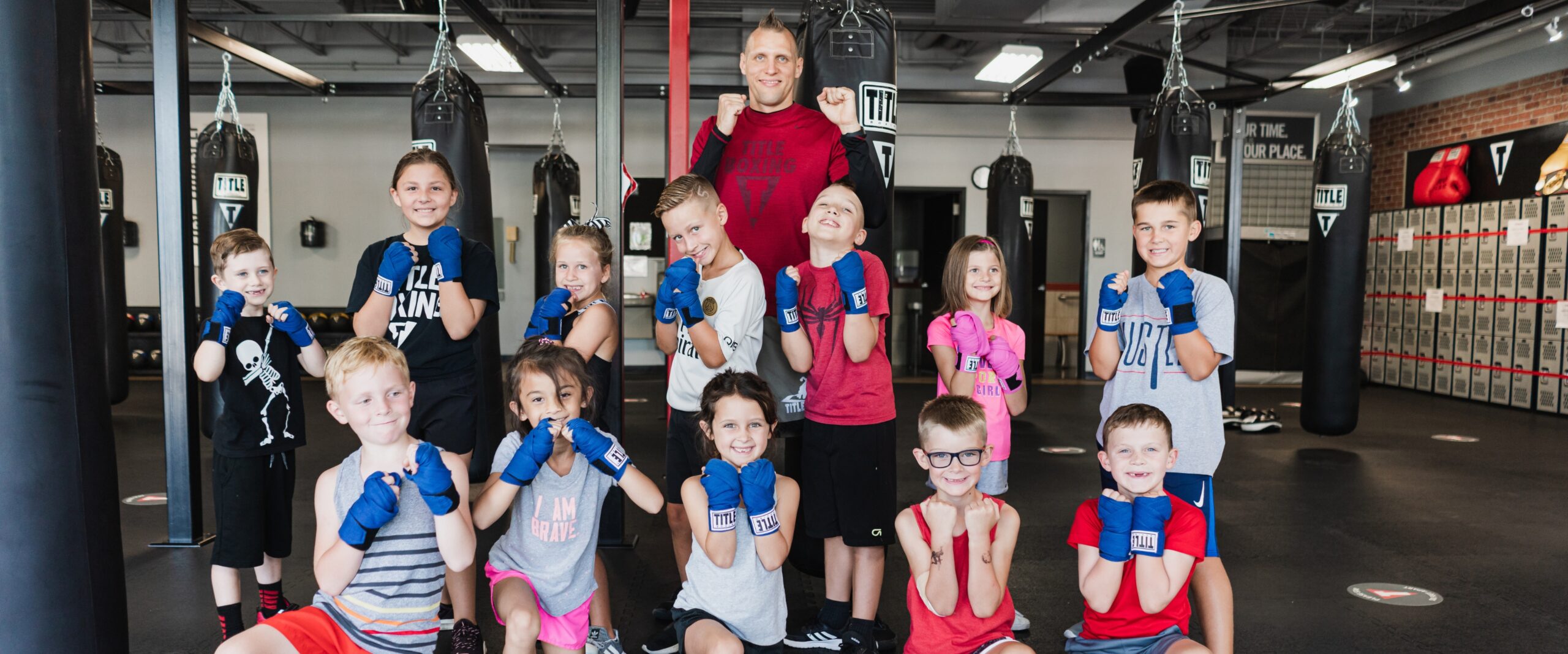 kids fitness workout title boxing club boxing